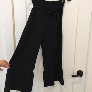 Club Monaco Ruffle Hem Pantsq